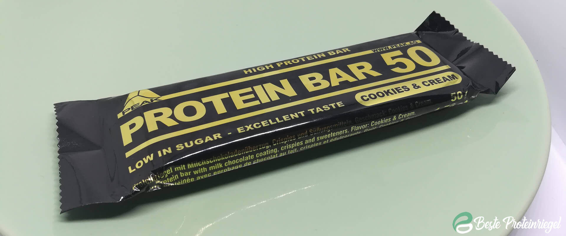 Peak Protein Bar 50 Verpackung