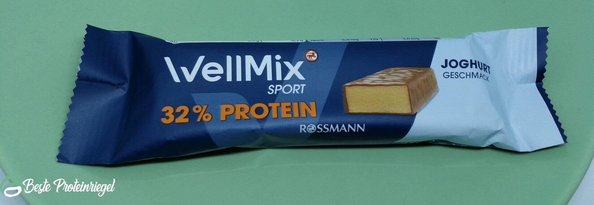 WellMix Sport 32% Protein Riegel Testbericht