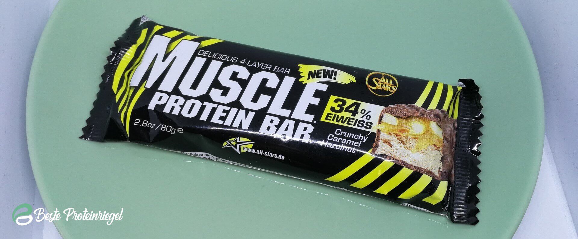 All Stars Muscle Protein Bar Testbericht