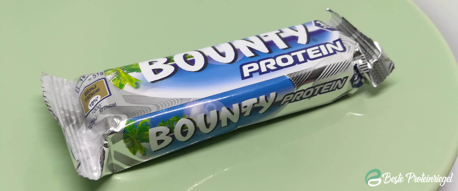 Bounty Protein Riegel Verpackung