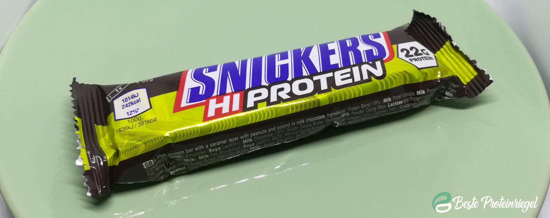 Snickers Hi Protein Riegel Testbericht