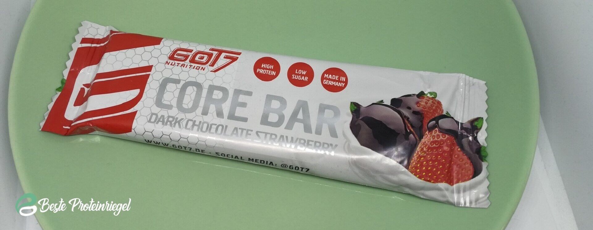 GOT7 Nutrition Core Bar Testbericht