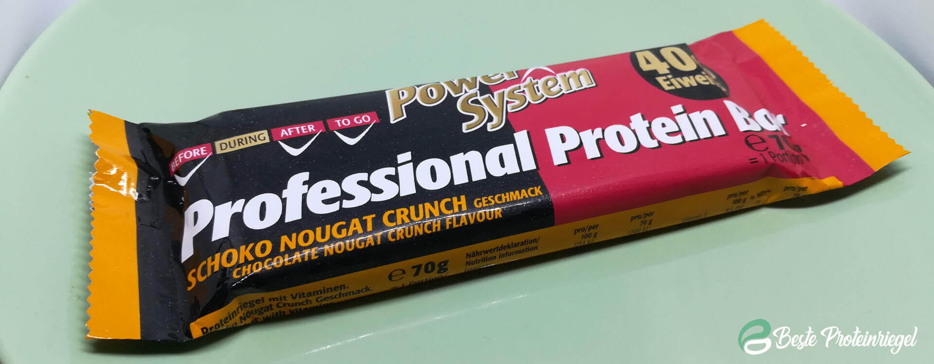 Power System Professional Protein Bar 40% Eiweiß Verpackung