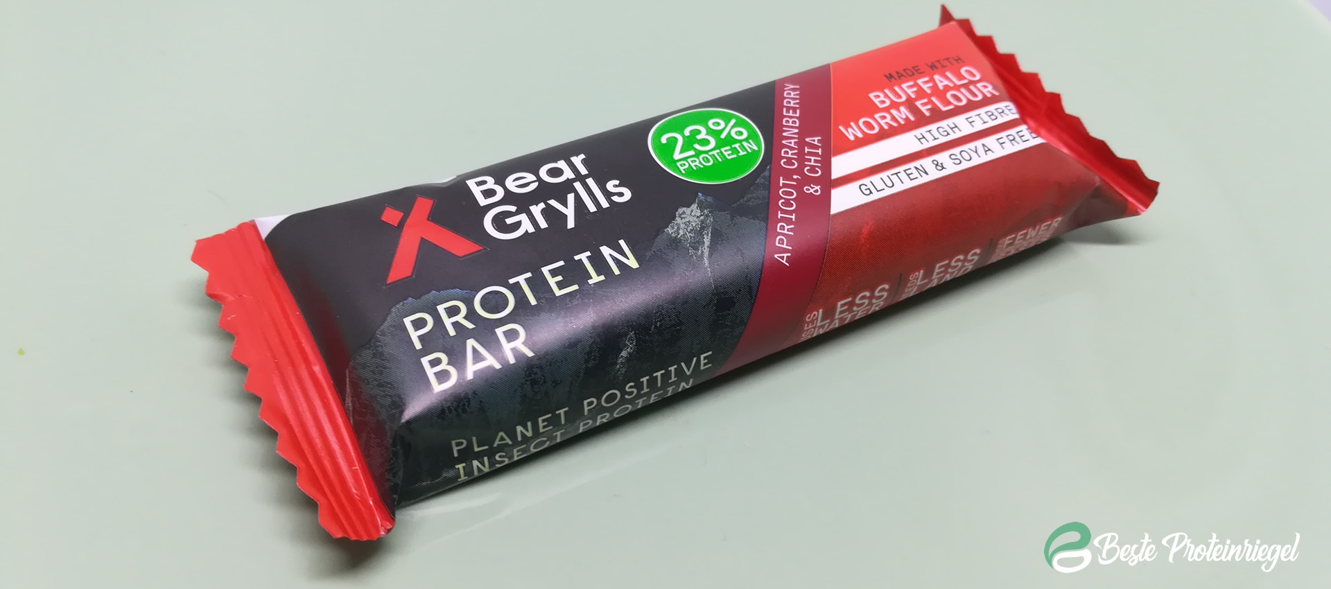 Bear Grylls Protein Bar Testbericht besteproteinriegel.de