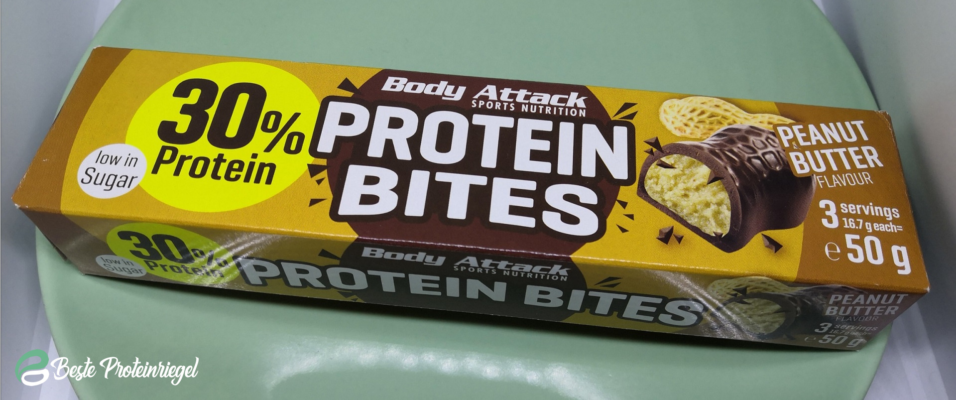 Body Attack Protein Bites Verpackung
