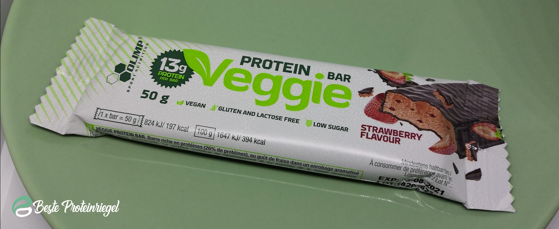 Olimp Veggie Protein Bar Verpackung